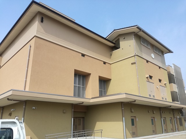 京都市某小学校体育館(外観) 改修工事実施設計